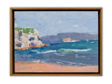 Colour study: where the northern head meets Clifton Beach, 1:40pm, late summer sun (2025)