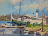 The MV Cartela, awaiting patiently for the next journey