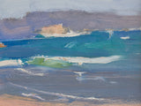 Colour study: where the northern head meets Clifton Beach, 1:40pm, late summer sun (2025)