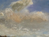 The Douglas River gleams below the blossoming rainclouds above (2021)