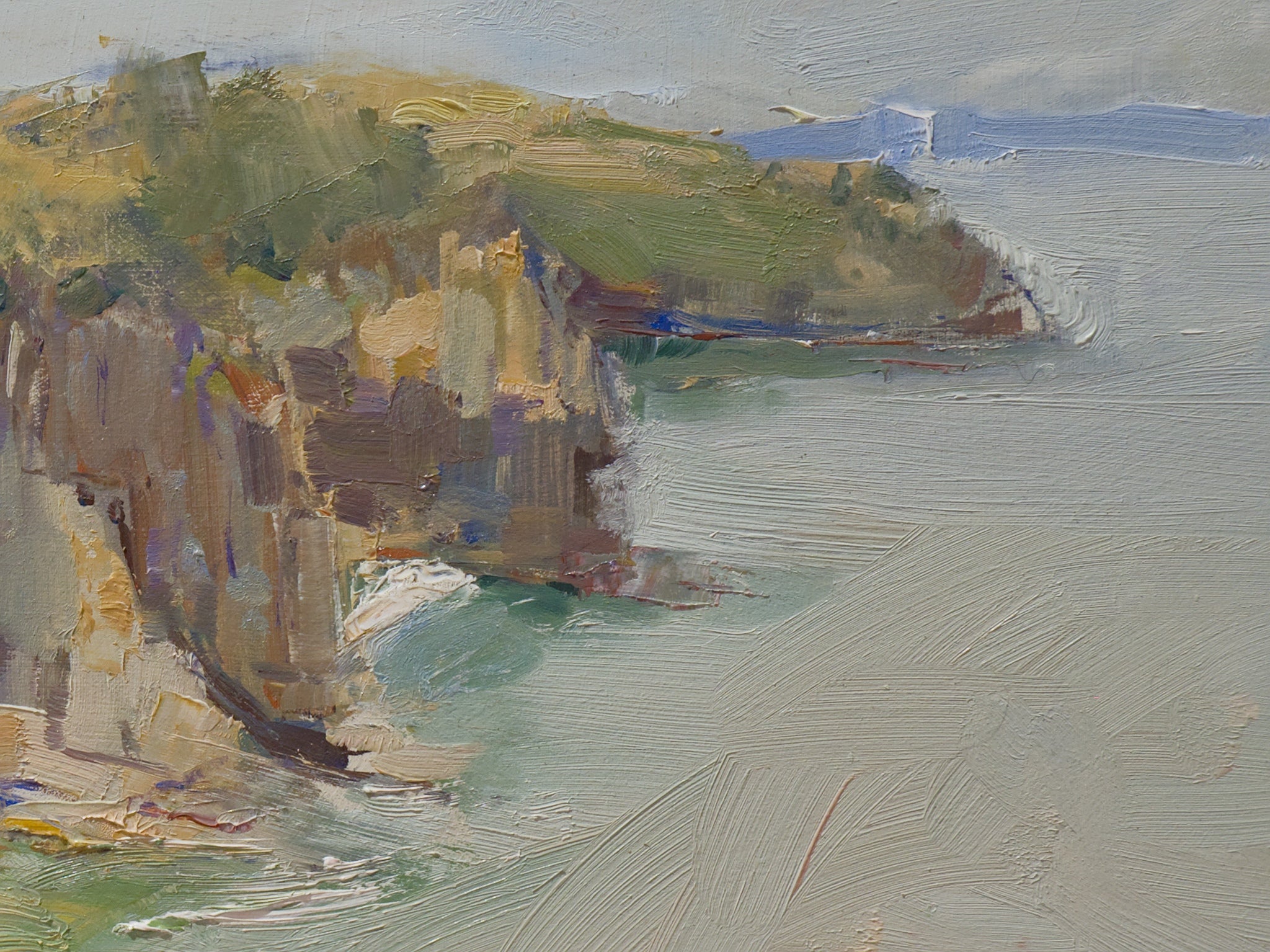 Cape Deslacs, Cloudy morning