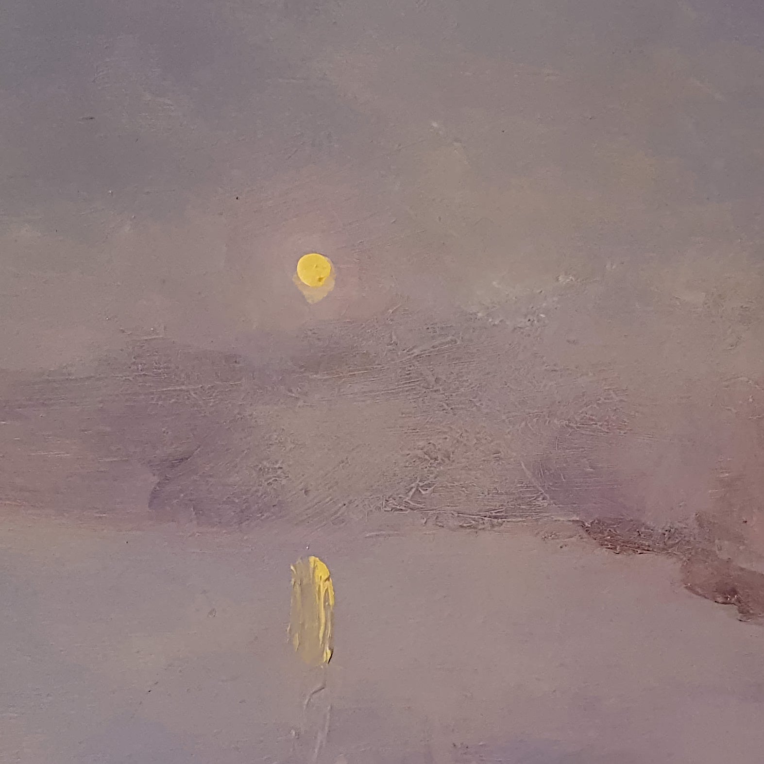 Ganges River at Dawn: homage to Monet's, 'Impression Sunrise' (2018)
